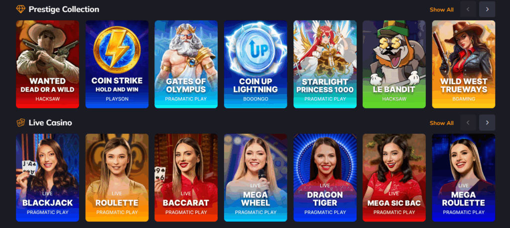 Vegastars Games